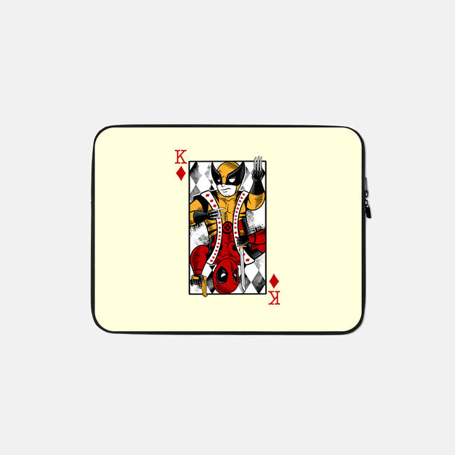 Double King-None-Zippered-Laptop Sleeve-spoilerinc