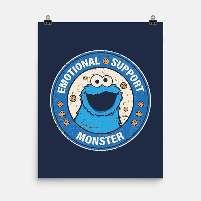 Emotional Support Monster-None-Matte-Poster-turborat14