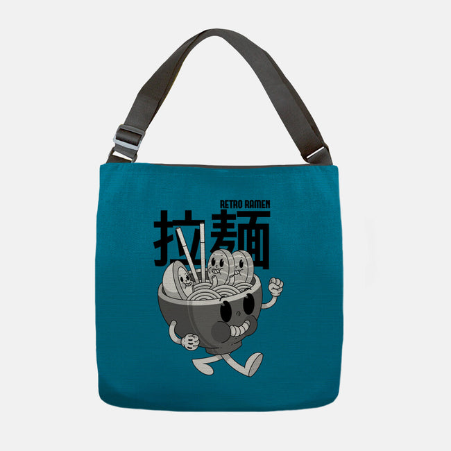 Retro Ramen-None-Adjustable Tote-Bag-Tri haryadi