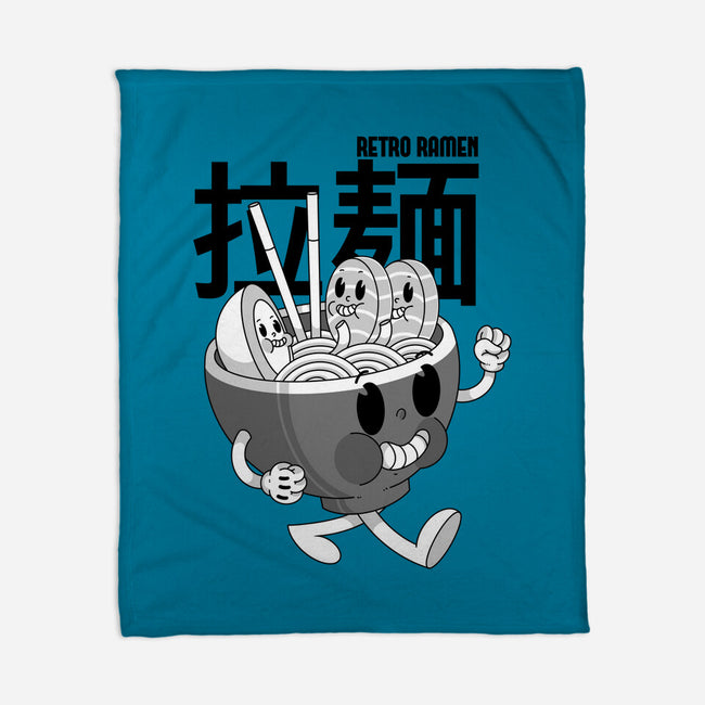 Retro Ramen-None-Fleece-Blanket-Tri haryadi