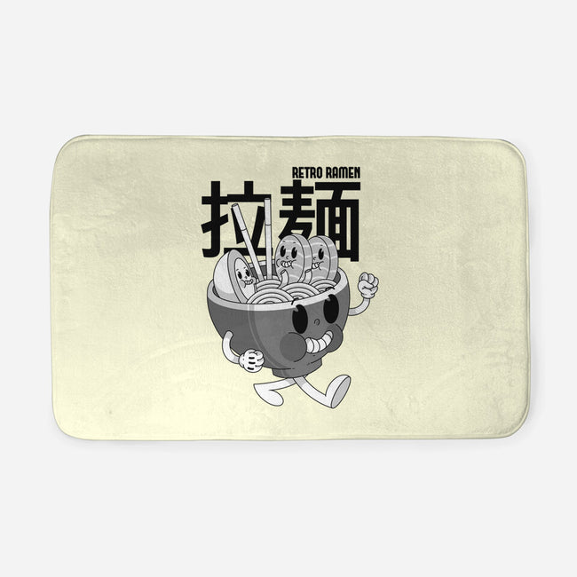 Retro Ramen-None-Memory Foam-Bath Mat-Tri haryadi