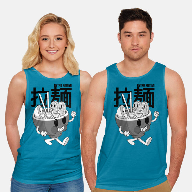 Retro Ramen-Unisex-Basic-Tank-Tri haryadi