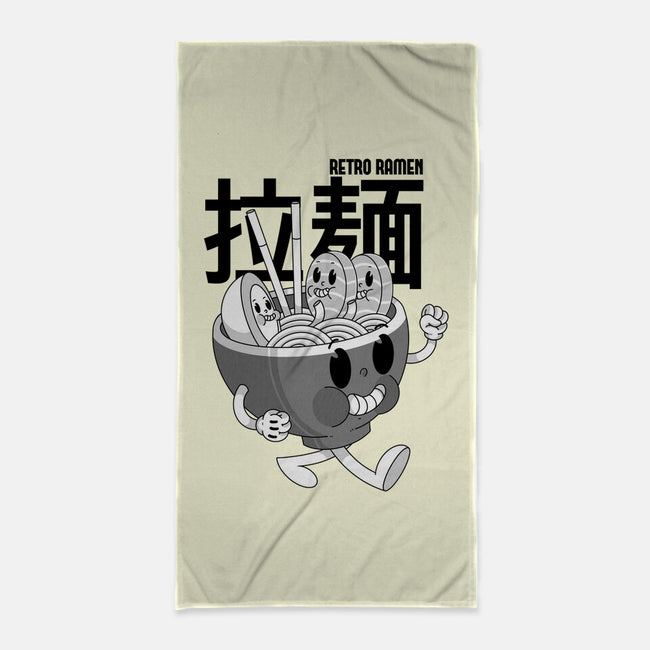 Retro Ramen-None-Beach-Towel-Tri haryadi