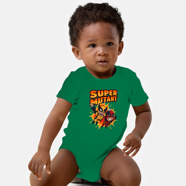 Super Mutant-Baby-Basic-Onesie-spoilerinc