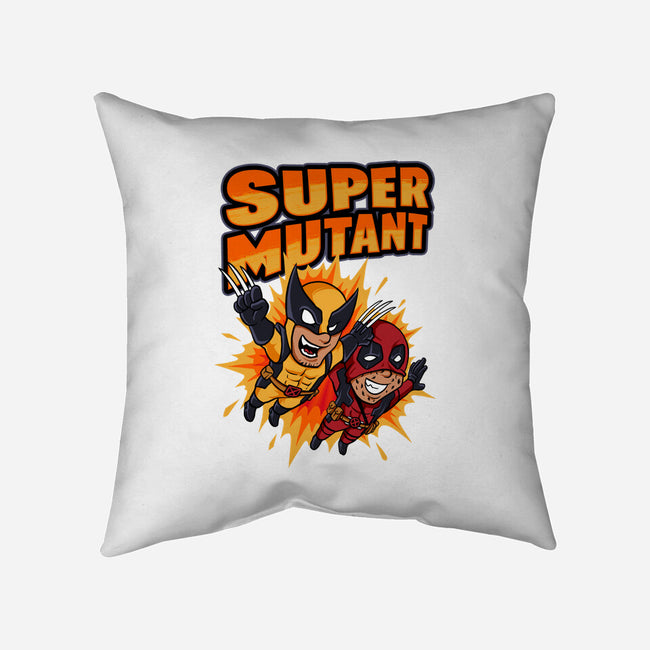 Super Mutant-None-Removable Cover-Throw Pillow-spoilerinc