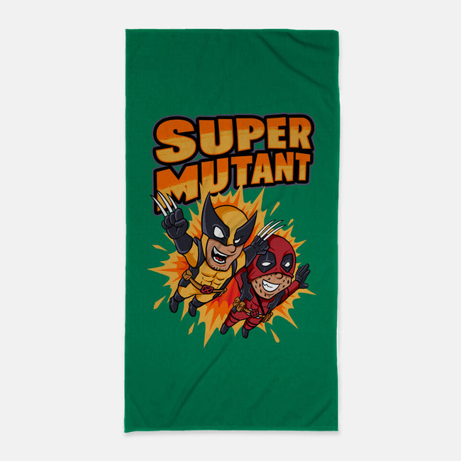 Super Mutant-None-Beach-Towel-spoilerinc