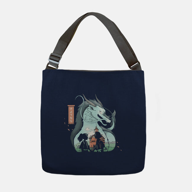 Goodbye Dragon-None-Adjustable Tote-Bag-Vallina84