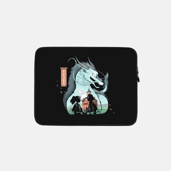 Goodbye Dragon-None-Zippered-Laptop Sleeve-Vallina84