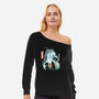 Goodbye Dragon-Womens-Off Shoulder-Sweatshirt-Vallina84