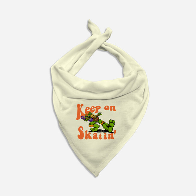 Keep On Skating-Dog-Bandana-Pet Collar-joerawks