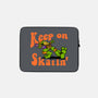 Keep On Skating-None-Zippered-Laptop Sleeve-joerawks