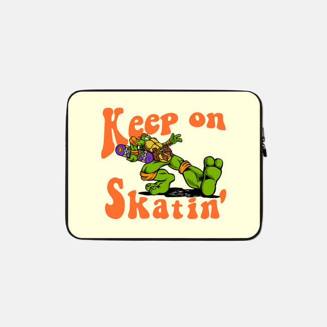 Keep On Skating-None-Zippered-Laptop Sleeve-joerawks