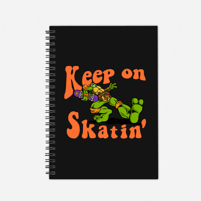 Keep On Skating-None-Dot Grid-Notebook-joerawks