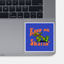 Keep On Skating-None-Glossy-Sticker-joerawks