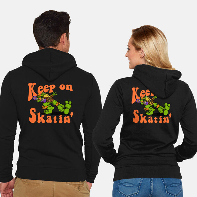 Keep On Skating-Unisex-Zip-Up-Sweatshirt-joerawks