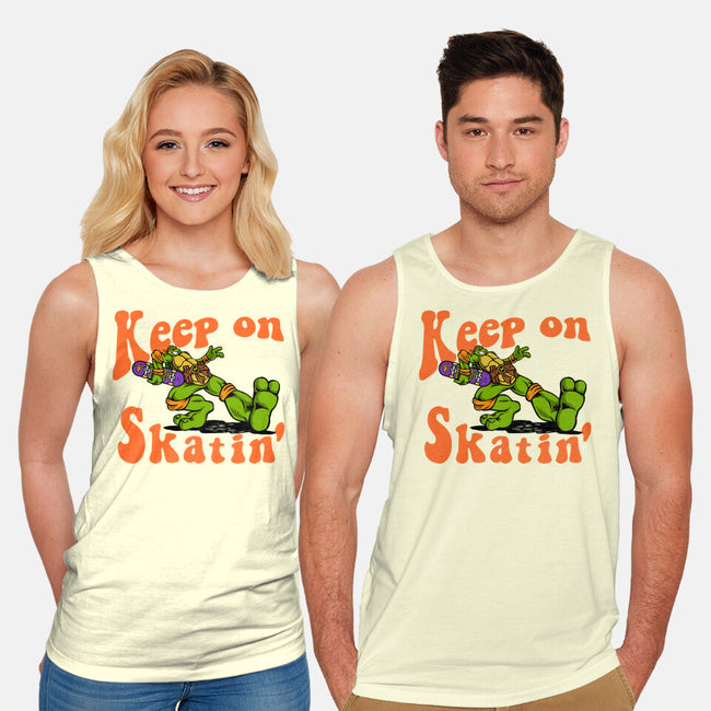 Keep On Skating-Unisex-Basic-Tank-joerawks