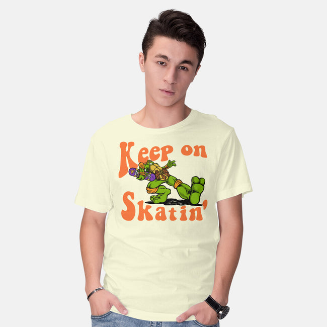 Keep On Skating-Mens-Basic-Tee-joerawks