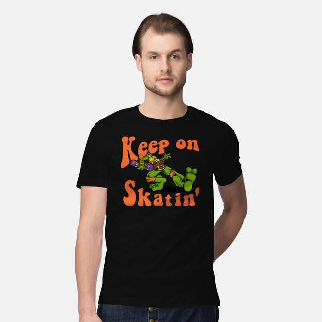 Keep On Skating-Mens-Premium-Tee-joerawks