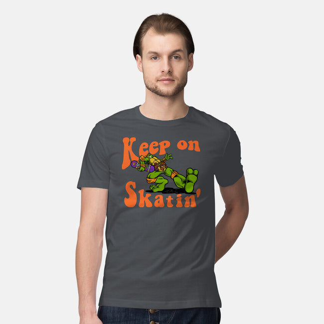 Keep On Skating-Mens-Premium-Tee-joerawks