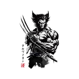 Mutant Samurai Sumi-e