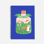 Hoppy Bunny Garden-None-Dot Grid-Notebook-tobefonseca