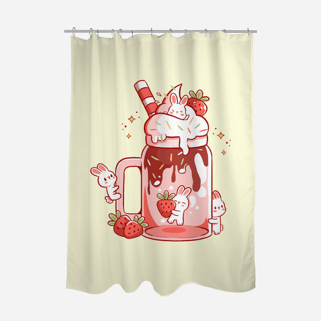 Strawbunny Slush-None-Polyester-Shower Curtain-tobefonseca