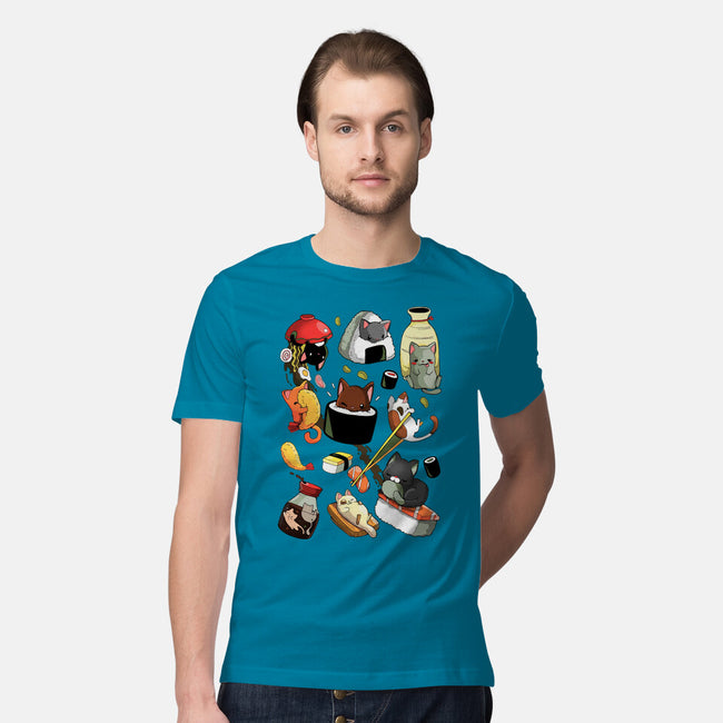 Sushi Kittens-Mens-Premium-Tee-Vallina84