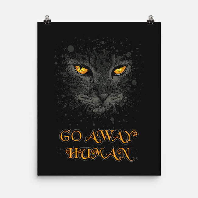 Go Away Human-None-Matte-Poster-Tronyx79