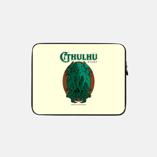 Cthulhu Magazine-None-Zippered-Laptop Sleeve-Hafaell