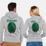 Cthulhu Magazine-Unisex-Zip-Up-Sweatshirt-Hafaell