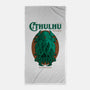 Cthulhu Magazine-None-Beach-Towel-Hafaell