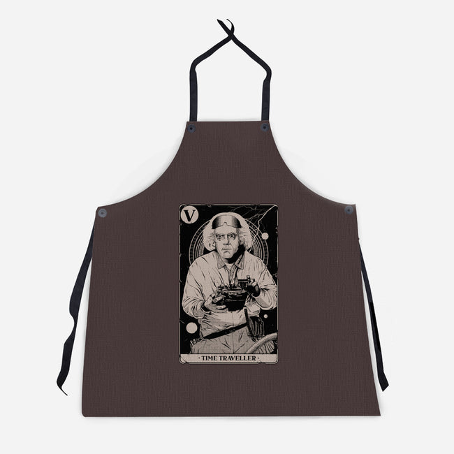 Time Traveller Tarot-Unisex-Kitchen-Apron-Hafaell