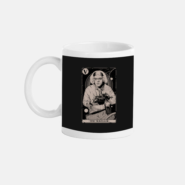 Time Traveller Tarot-None-Mug-Drinkware-Hafaell