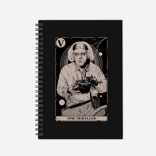 Time Traveller Tarot-None-Dot Grid-Notebook-Hafaell