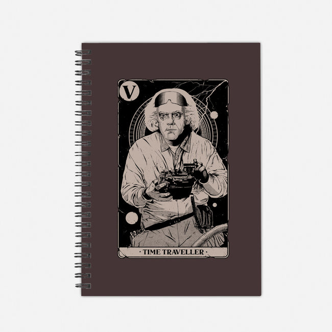 Time Traveller Tarot-None-Dot Grid-Notebook-Hafaell