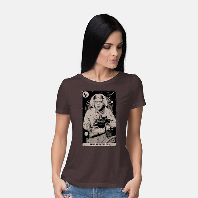 Time Traveller Tarot-Womens-Basic-Tee-Hafaell