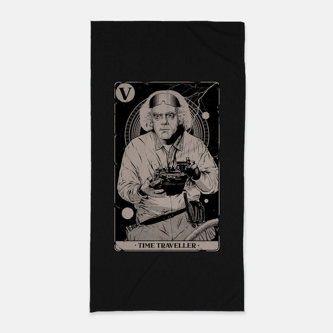 Time Traveller Tarot-None-Beach-Towel-Hafaell