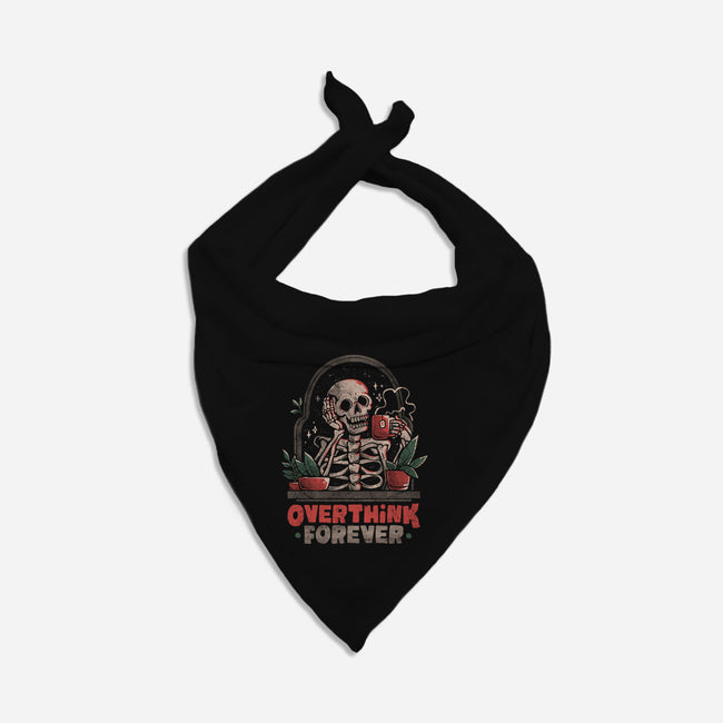 Overthink Forever-Cat-Bandana-Pet Collar-eduely