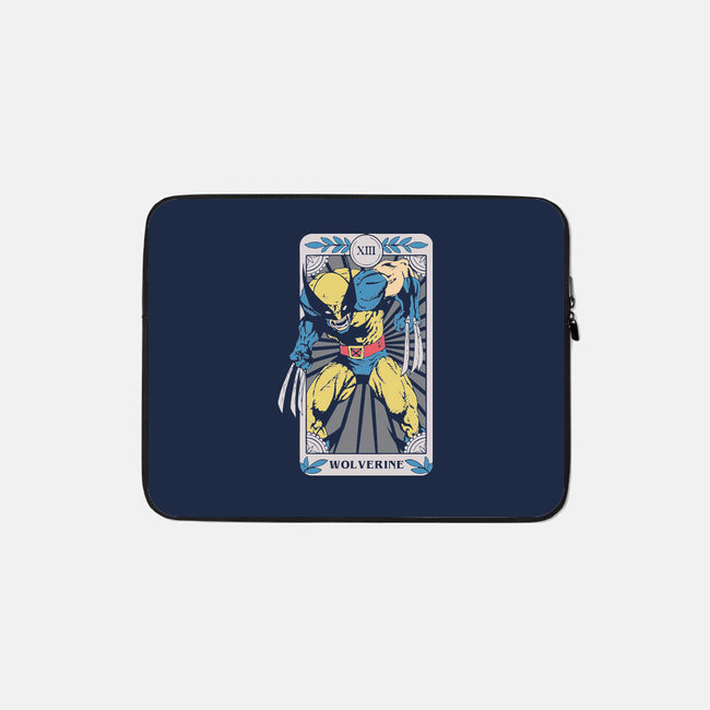 Wolverine Tarot-None-Zippered-Laptop Sleeve-turborat14