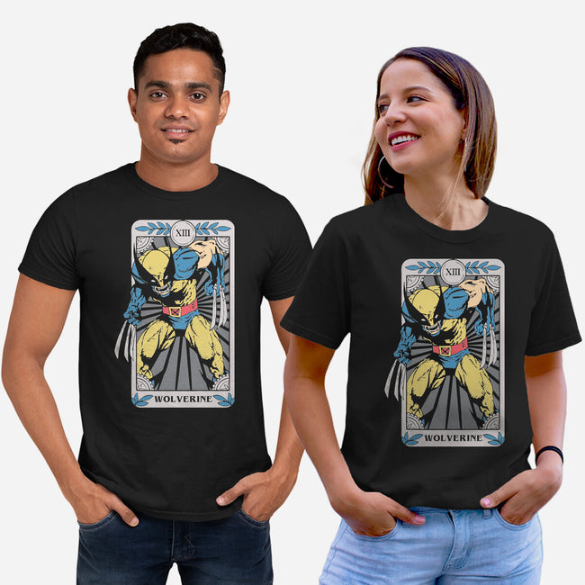 Wolverine Tarot-Unisex-Basic-Tee-turborat14