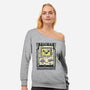 Play Retro Vibes-Womens-Off Shoulder-Sweatshirt-StudioM6