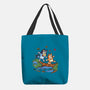 Walking Down The Stream-None-Basic Tote-Bag-Xentee