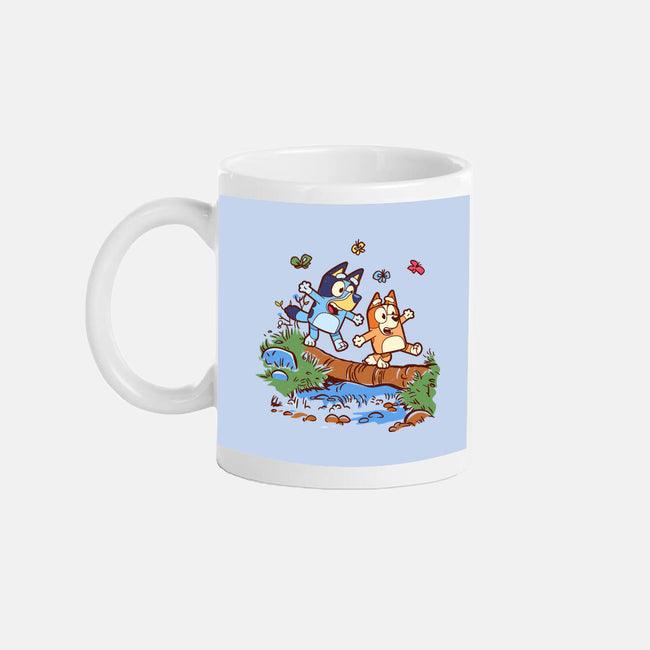 Walking Down The Stream-None-Mug-Drinkware-Xentee