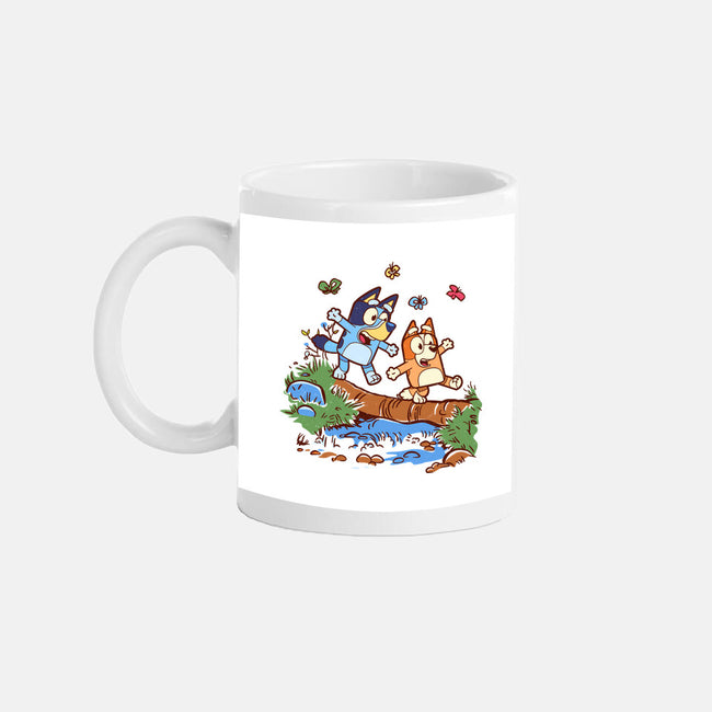 Walking Down The Stream-None-Mug-Drinkware-Xentee