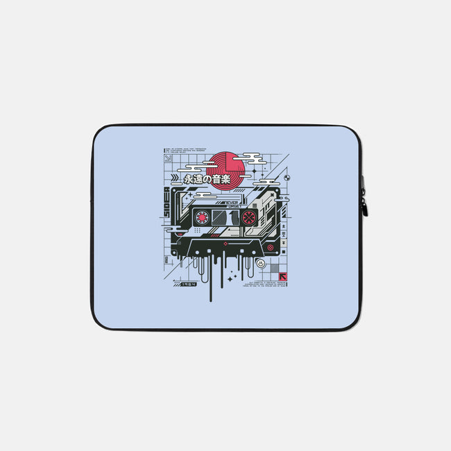 Retro Cassette-None-Zippered-Laptop Sleeve-StudioM6