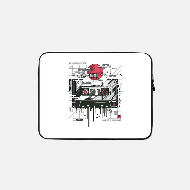 Retro Cassette-None-Zippered-Laptop Sleeve-StudioM6