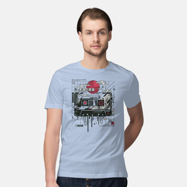 Retro Cassette-Mens-Premium-Tee-StudioM6