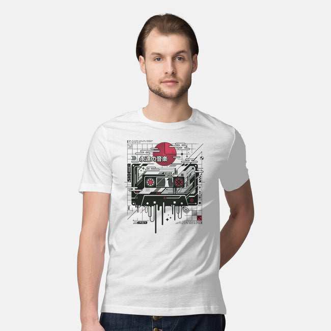 Retro Cassette-Mens-Premium-Tee-StudioM6