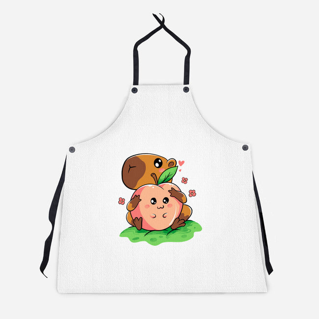 Capeachbara-Unisex-Kitchen-Apron-spoilerinc