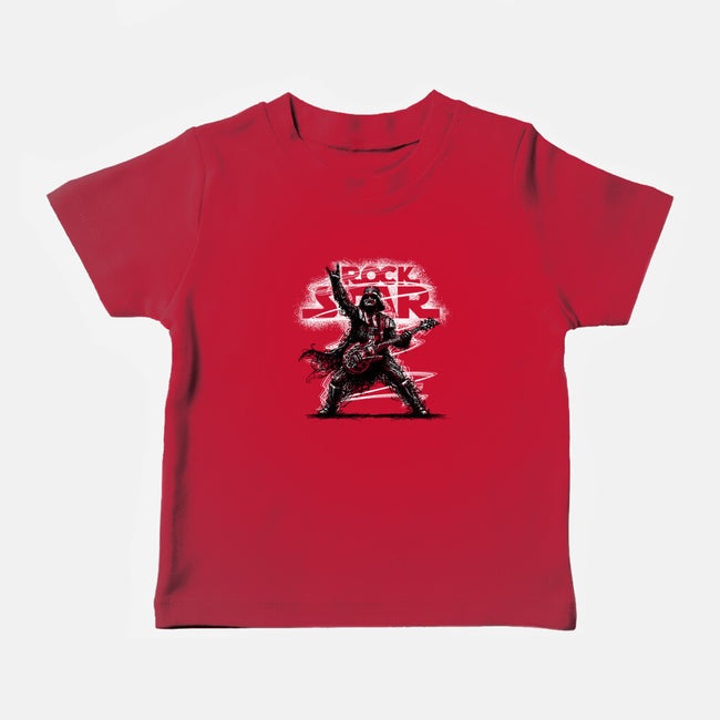 Rock Star Vader-Baby-Basic-Tee-alnavasord